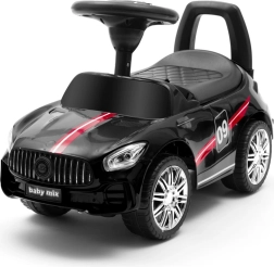 Παιδικό όχημα ώθησης με ήχους BABY MIX Racer – μαύρο