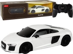 Αυτοκίνητο τηλεκατευθυνόμενο Audi R8 1:24 Λευκό