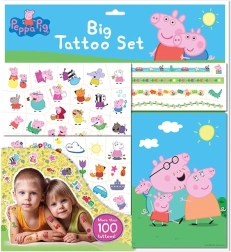 Μεγάλο σετ τατουάζ Peppa Pig