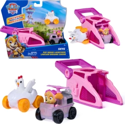 Paw Patrol Pup Squad εκτοξευτής Skye με οχήματα Chickaletta