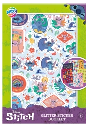 Moxy λαμπερές αυτοκόλλητες ετικέτες Stitch – μπλοκ αυτοκόλλητων A5