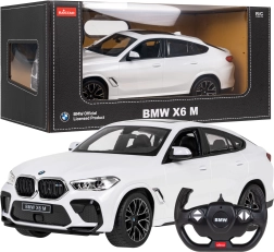 Rastar BMW X6 M 1:14 τηλεκατευθυνόμενο αυτοκίνητο με χειρισμό 2,4 GHz – Λευκό