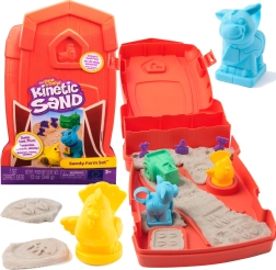 Kinetic Sand Sandy Farm δημιουργικό σετ με κινητική άμμο