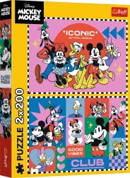 Παζλ 2×200 κομμάτια Disney – χρόνος με φίλους