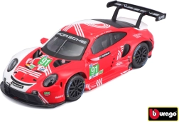 Μεταλλικό μοντέλο Bburago Porsche 911 RSR LM 2020 1:43 σε διακοσμητικό κουτί