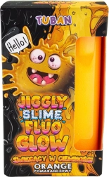 Tuban Jiggly Slime φθορίζον πορτοκαλί, που φωσφορίζει στο σκοτάδι 430 g