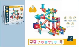 Μαγνητικό 3D σετ κατασκευών 125 τεμαχίων με φως