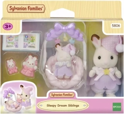 Sylvanian Families κοιμισμένα αδελφάκια – σοκολατένια κουνελάκια