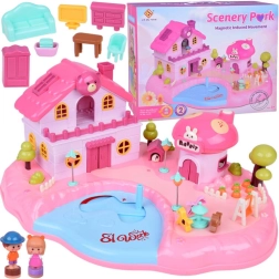 Διαδραστικό μαγνητικό σπιτάκι SCENERY PARK με φώτα και ήχους