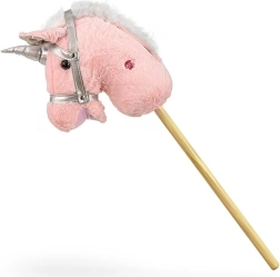 Hobby horse με μουσικά εφέ Milly Mally light pink