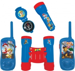 Σετ περιπέτειας για παιδιά με ασύρματους PAW PATROL – φακός, κιάλια και πυξίδα