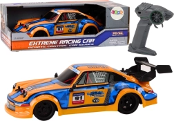 RC αυτοκίνητο 1:16 με λαστιχένιους τροχούς για drift – πορτοκαλί