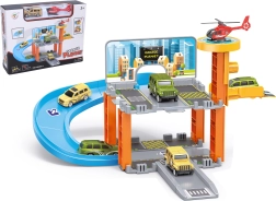 Σταθμός στάθμευσης με γκαράζ και ελικοδρόμιο 34,5 × 39,5 × 20 cm