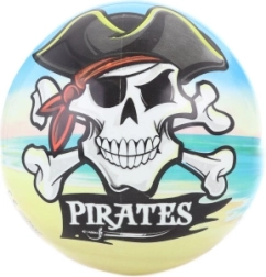 Μπάλα με πειρατικό μοτίβο 23 cm