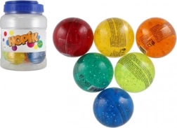 Λαμπερή αναπηδούσα μπάλα 6 cm