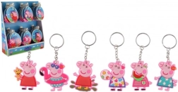 Μπρελόκ Peppa Pig 10 cm – λαστιχένιο κρεμαστό για κλειδιά και σακίδιο