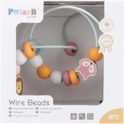 Viga PolarB Ξύλινος Λαβύρινθος με Χάντρες Montessori