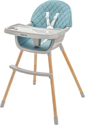 Καρεκλάκι φαγητού Baby Mix Freja ξύλινο, σκούρο πράσινο