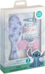 Παιδικό σετ αξεσουάρ μαλλιών STITCH, 7 τεμ.