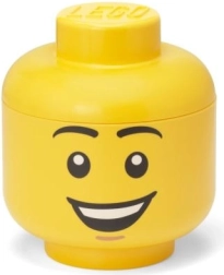 Κεφάλι αποθήκευσης Lego S – χαρούμενο αγόρι