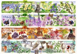 Παζλ TREFL Premium Plus ώρα για τσάι: τέσσερις εποχές 1000 κομμάτια