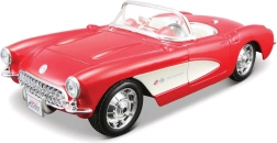 Maisto 1957 Corvette κιτ κατασκευής μοντέλου αυτοκινήτου 1:24