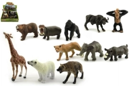Ζωάκια σαφάρι ZOO πλαστικές φιγούρες 10 εκ., μίξη ειδών
