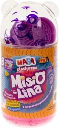 Πλαστελίνη Misiolina – ροζ και μωβ σετ με φορμάκια