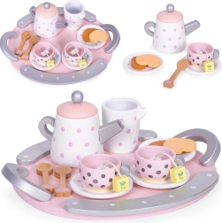 Ξύλινο σετ τσαγιού 15 τεμ. ECOTOYS