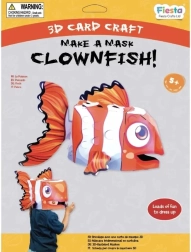 Fiesta Crafts Δημιουργικό σετ 3D μάσκα Κλόουν Οτσκάτι