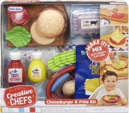 Δημιουργικό σετ cheeseburger και πατάτες LITTLE TIKES Creative Chefs