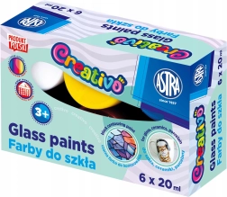 Χρώματα για γυαλί ASTRA CREATIVO 6×20 ml