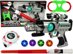 Σετ διαστημικών όπλων Space Guardian με λέιζερ πιστόλι και σπαθί