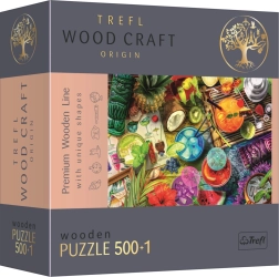 Παζλ Πολύχρωμα κοκτέιλ TREFL Wood Craft Origin 501 κομμάτια