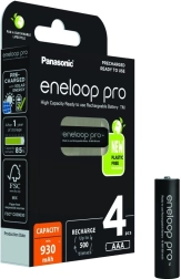 Επαναφορτιζόμενες μπαταρίες ENELOOP PRO AAA 930 mAh – σετ 4 τεμ.