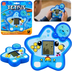 Ηλεκτρονικό παιχνίδι Tetris σε σχήμα αστεριού, μπλε