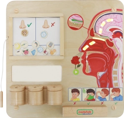 MASTERKIDZ εκπαιδευτικός πίνακας αισθήσεων Montessori – όσφρηση