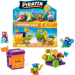 PIRATIX Adventure World Golden Treasure σετ καπετάνιου – 4 φιγούρες και αξεσουάρ