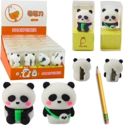 Ξύστρα Panda για λεπτά μολύβια και ξυλομπογιές