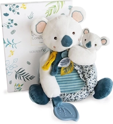 Doudou σετ δώρου – κοάλα Yoca με μωρό 25 cm