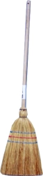 Σκούπα από ρύζι με ξύλινη λαβή 74 cm