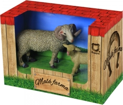 Σετ ζώων Η μικρή μου φάρμα: κριάρι και αρνάκι