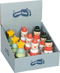 Small foot χριστουγεννιάτικη και χειμερινή ξύλινη στοιβαζόμενη φιγούρα