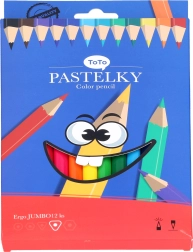 Κηρομπογιές Jumbo ERGO 12 τμχ