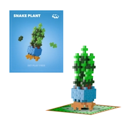 Plus-Plus λουλούδι Snake Plant
