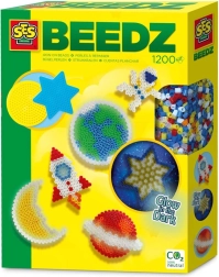 Δημιουργικό σετ σιδερόχτανων χαντρών – διάστημα που φωσφορίζει στο σκοτάδι