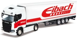 Μεταλλικό μοντέλο φορτηγού Bburago 1:43 Scania 770 S με ρυμουλκούμενο – Eibach