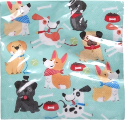 Πάρτι χαρτοπετσέτες PES 33x33 cm, 20 τεμ.