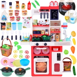 Διαδραστική παιδική κουζίνα με φώτα, ήχους και ατμό