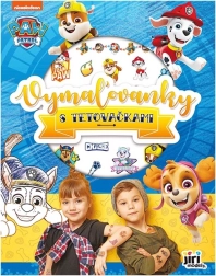 Βιβλίο ζωγραφικής Paw Patrol με παιδικά τατουάζ - 1 τεμάχιο